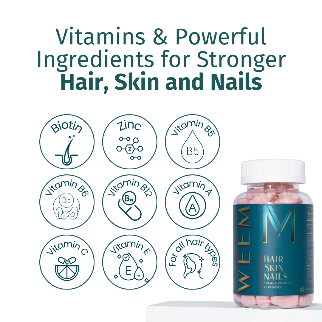 WEEM Hair, Skin & Nails Gummies