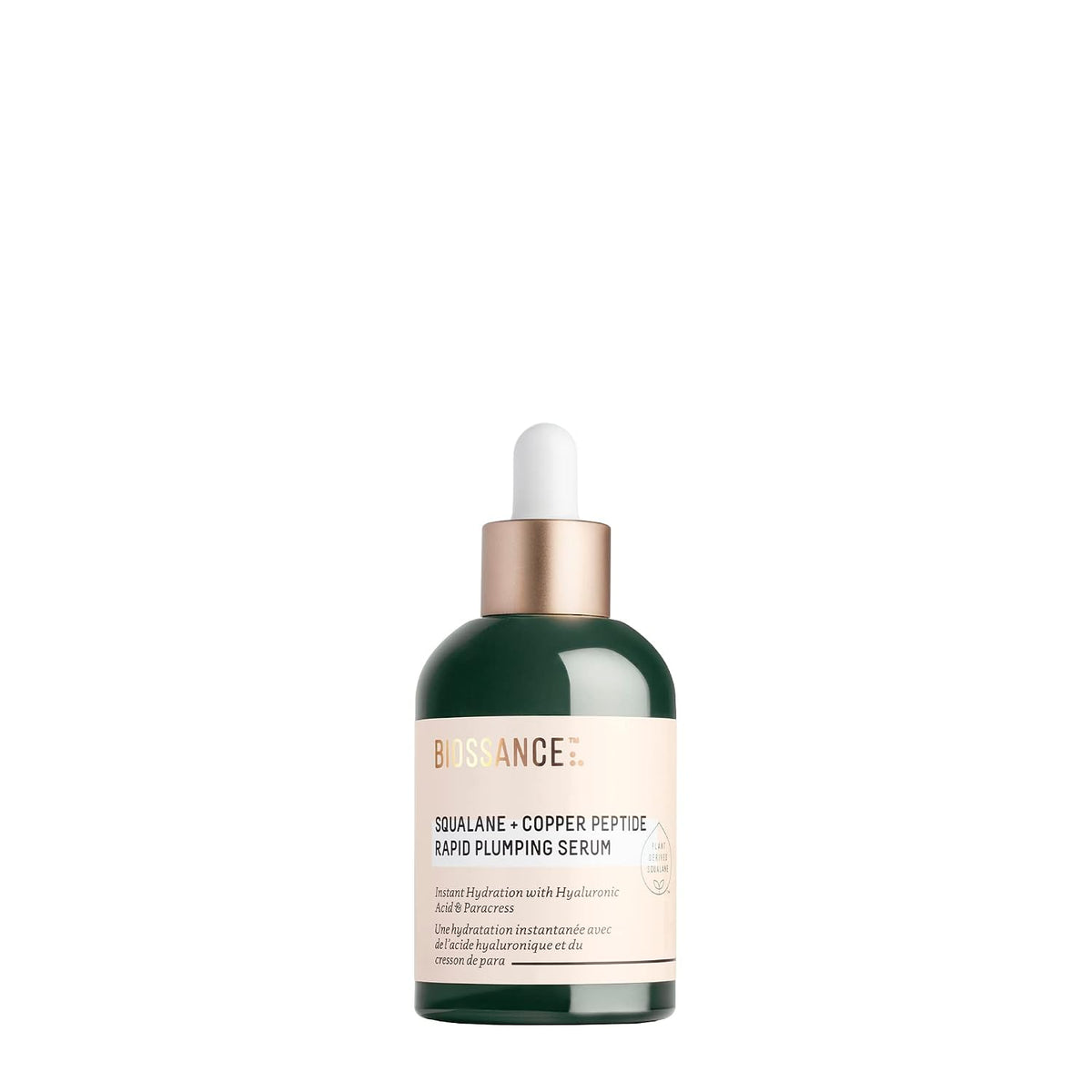 Biossance Squalane + Copper Peptide Serum – Plumping Face Serum