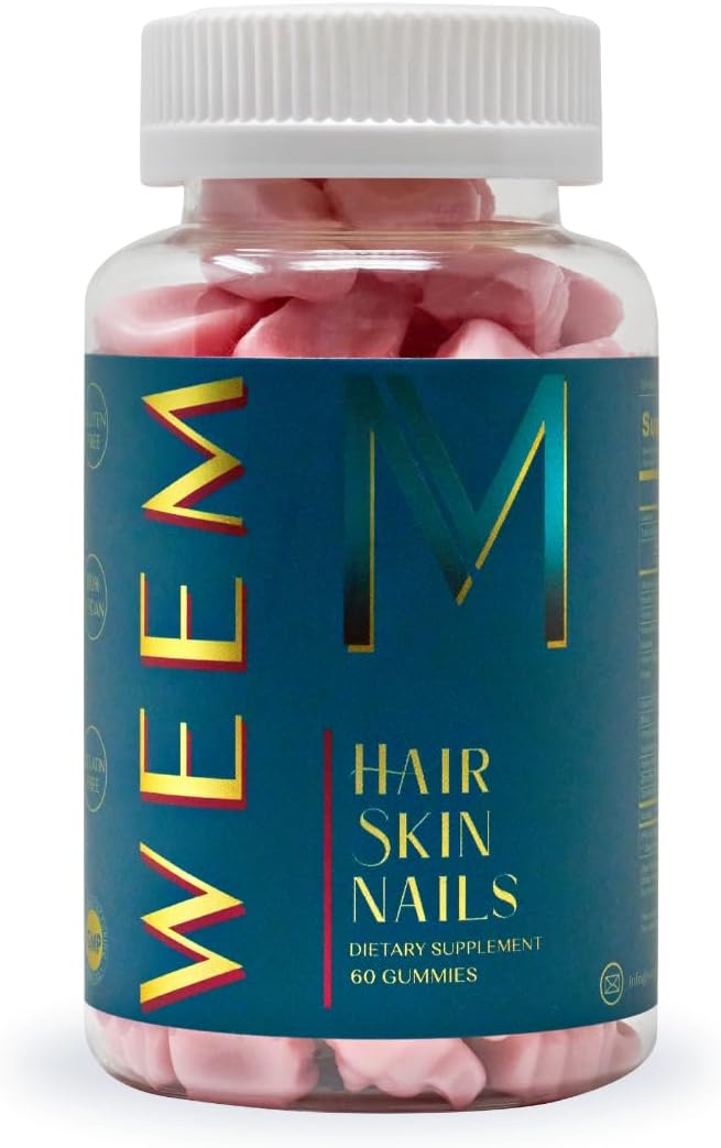 WEEM Hair, Skin & Nails Gummies - Extra Strength