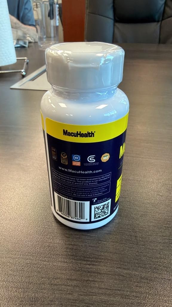 MacuHealth Triple Carotenoid Eye Vitamins – 90 Softgels, 3-Month Supply