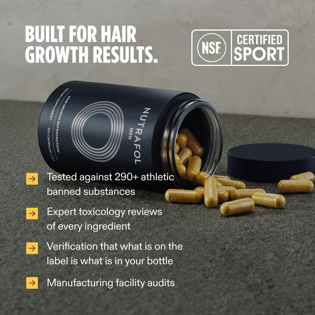 Nutrafol Men's Hair Growth Supplement – 1 Month Supply