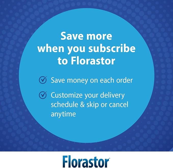 Florastor Probiotic for Digestive Health (100 Capsules)