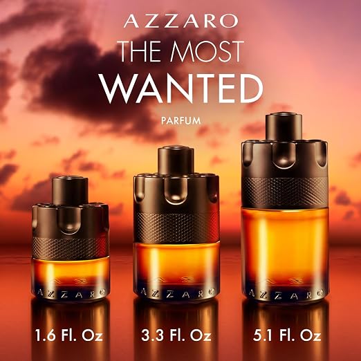 Azzaro The Most Wanted Parfum – Intense Men's Cologne 3.3oz