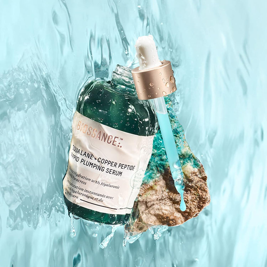Biossance Squalane + Copper Peptide Serum – Plumping Face Serum