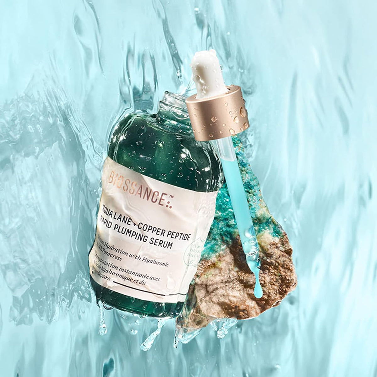 Biossance Squalane + Copper Peptide Serum – Plumping Face Serum