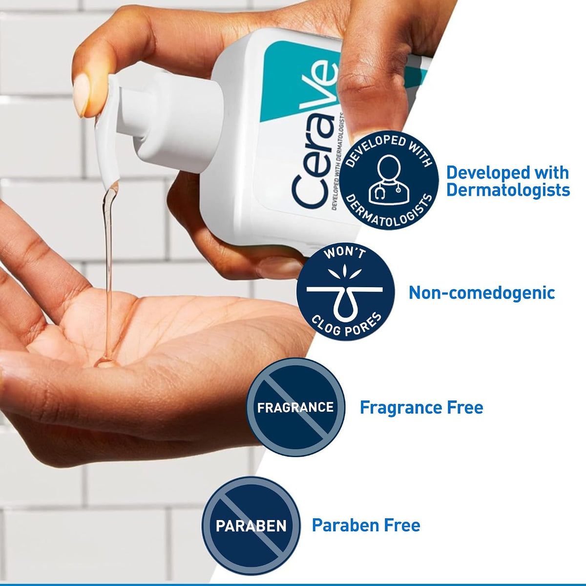 CeraVe Acne Control Face Wash, 2% Salicylic Acid, 8oz