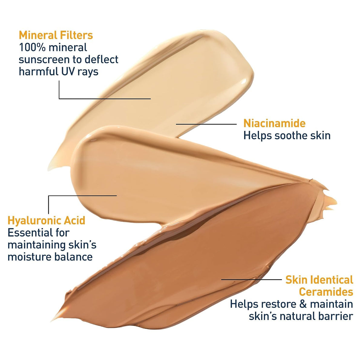 CeraVe Hydrating Mineral Sunscreen SPF 30, Face, Untinted