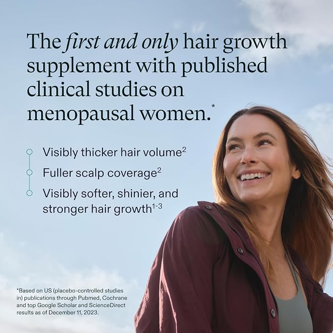 Nutrafol Women's Balance Hair Growth Supplement, Age 45+ (1-Month)