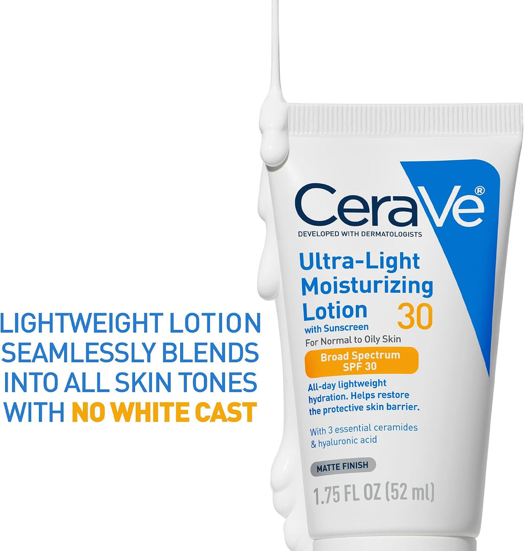 CeraVe Ultra-Light Moisturizing Lotion SPF 30, 1.7oz