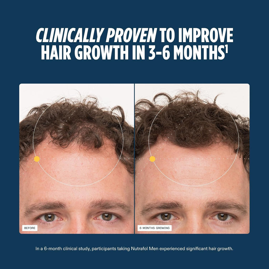 Nutrafol Men's Hair Growth Supplement – 1 Month Supply