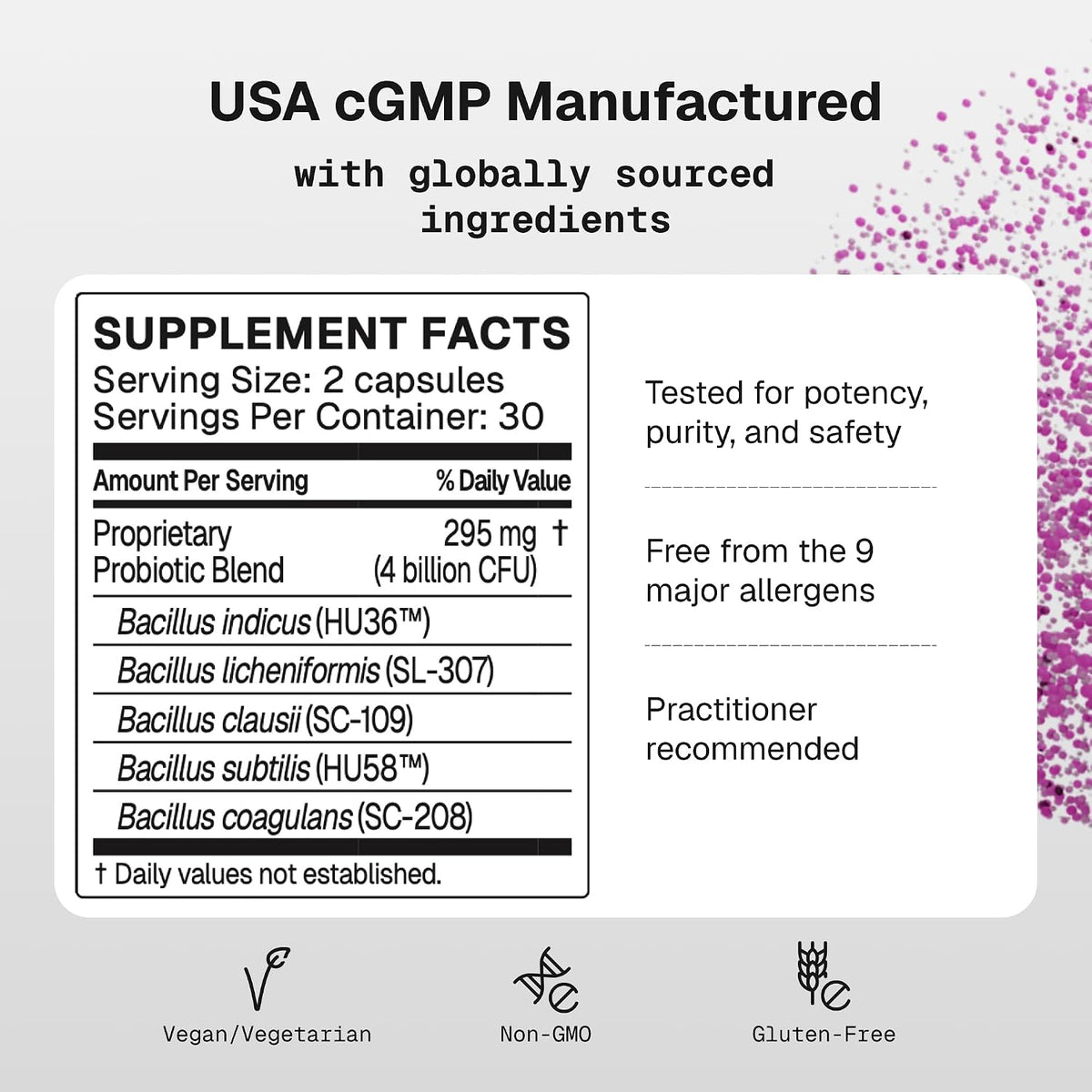 Microbiome Labs MegaSporeBiotic – Spore-Based Probiotic, 60 Capsules