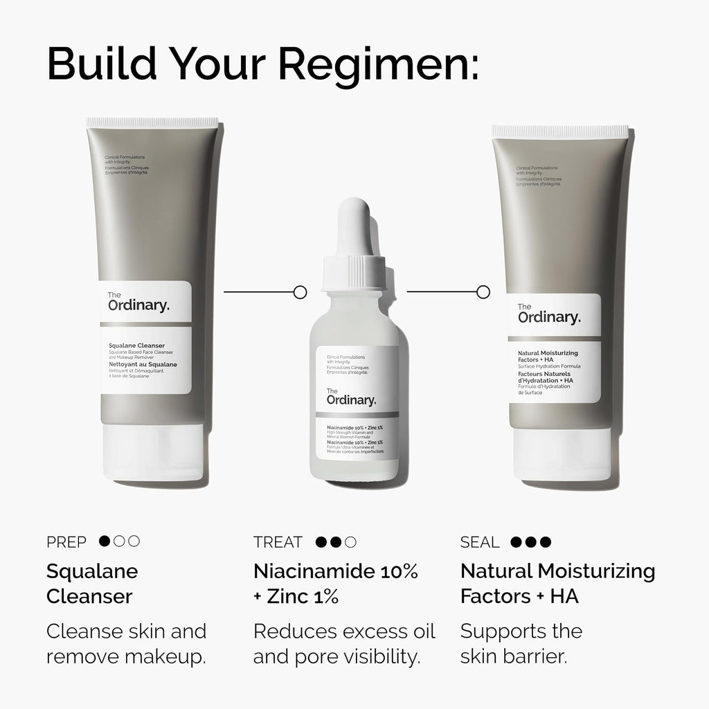The Ordinary Niacinamide 10% + Zinc 1% Serum, 30ml