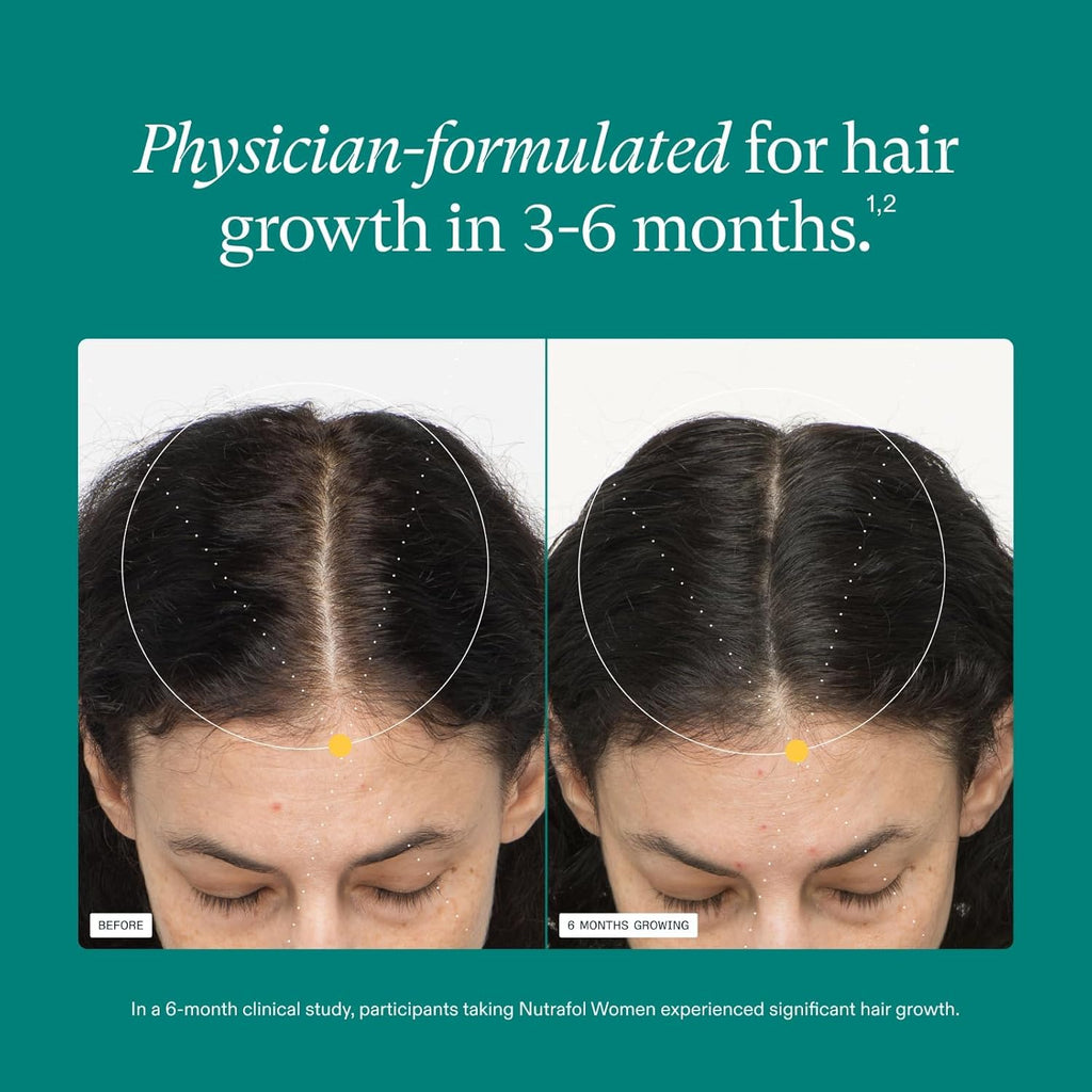 Nutrafol Women's Hair Growth Supplement, Ages 18-44 (1-Month)