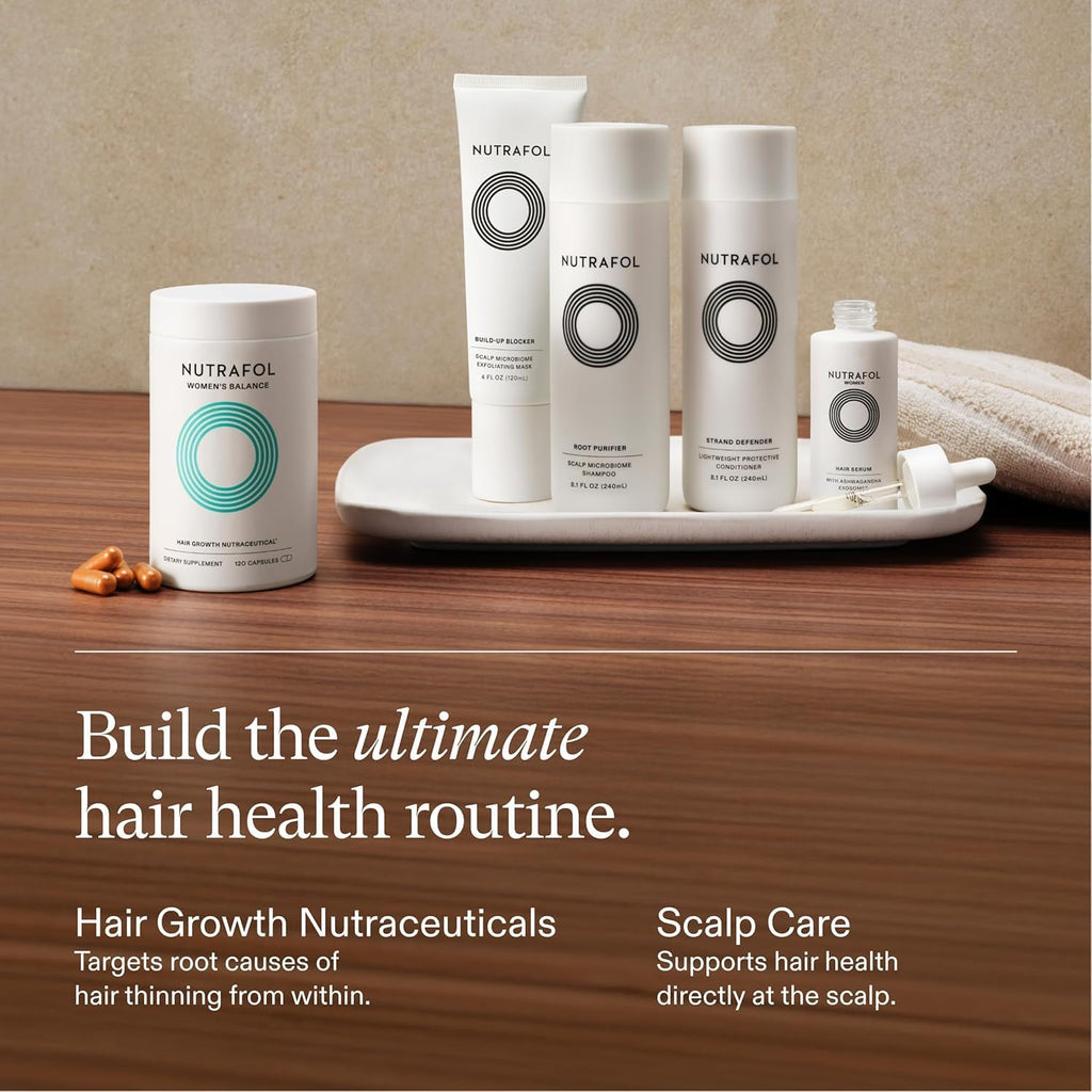 Nutrafol Women's Balance Hair Growth Supplement – Ages 45+, 1 Month Supply
