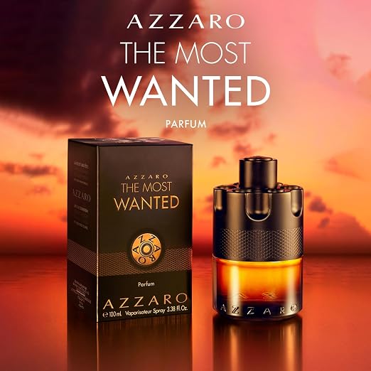 Azzaro The Most Wanted Parfum – Intense Men's Cologne 3.3oz
