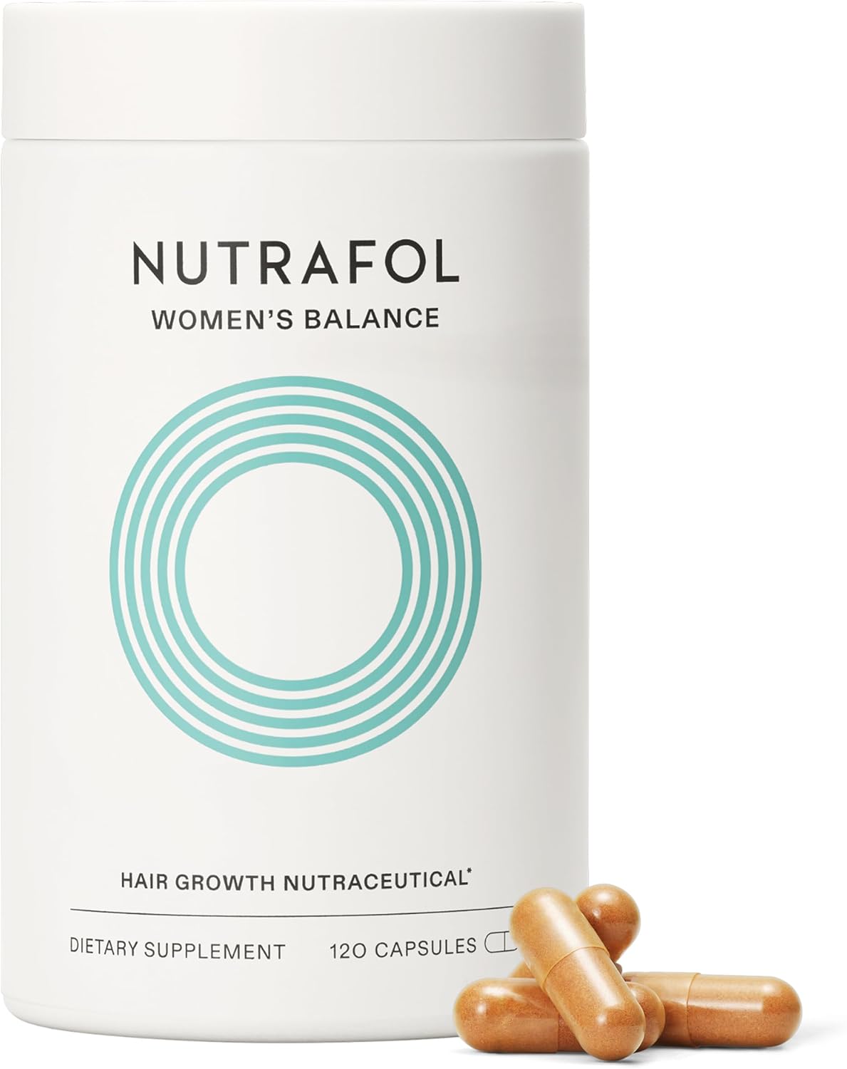Nutrafol Women's Balance Hair Growth Supplement – Ages 45+, 1 Month Supply