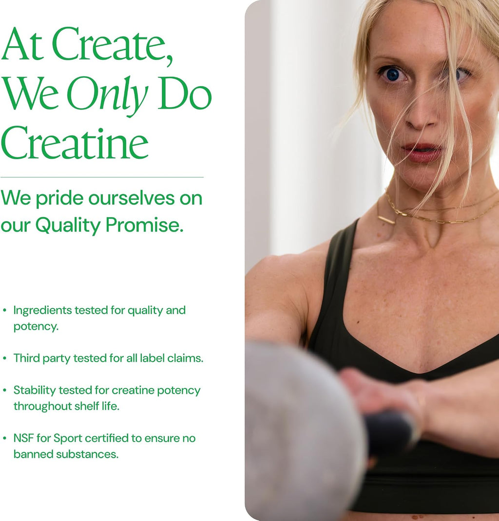 Create Creatine Monohydrate Gummies – 90 Count
