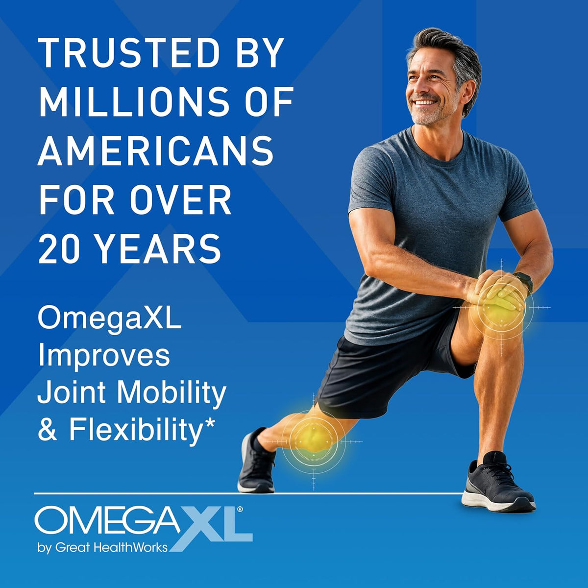 OmegaXL Joint Support Supplement – Green Lipped Mussel Oil, 300 Count