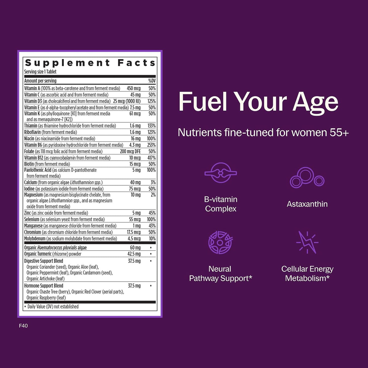New Chapter Women's Multivitamin 50+ – 72 Count