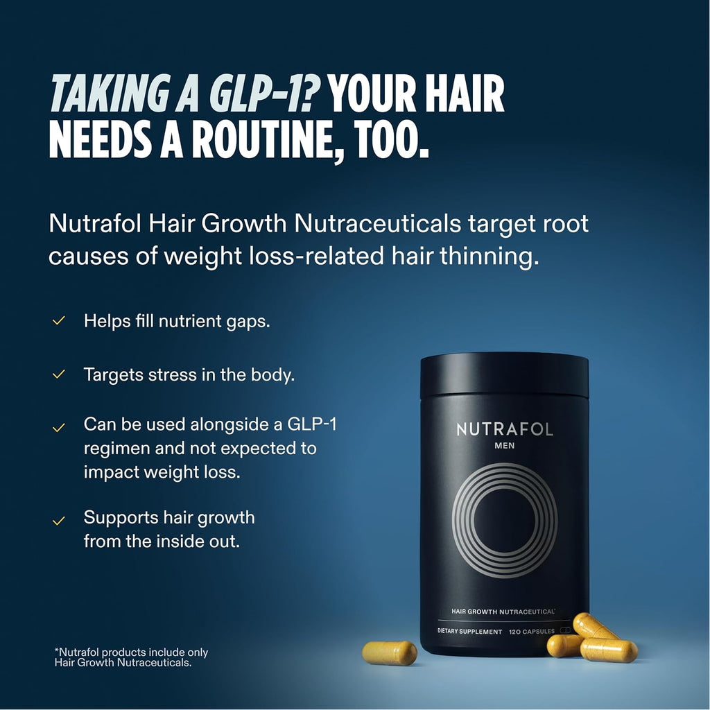 Nutrafol Men's Hair Growth Supplement – 1 Month Supply