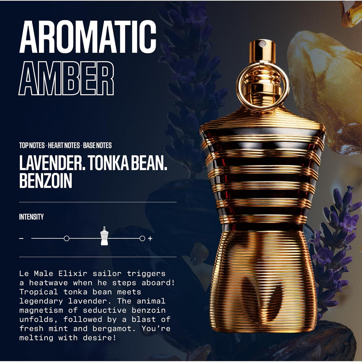 Jean Paul Gaultier Le Male Elixir – Men's Parfum 4.2oz