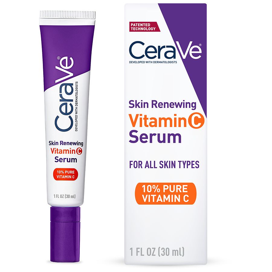 CeraVe Vitamin C Serum with Hyaluronic Acid, 1oz