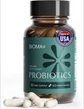 BIOMA Probiotics – Digestive Health Support, 60 Capsules