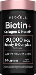 Biotin, Collagen & Keratin Hair Growth Supplement