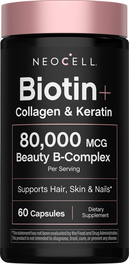 Biotin, Collagen & Keratin Hair Growth Supplement