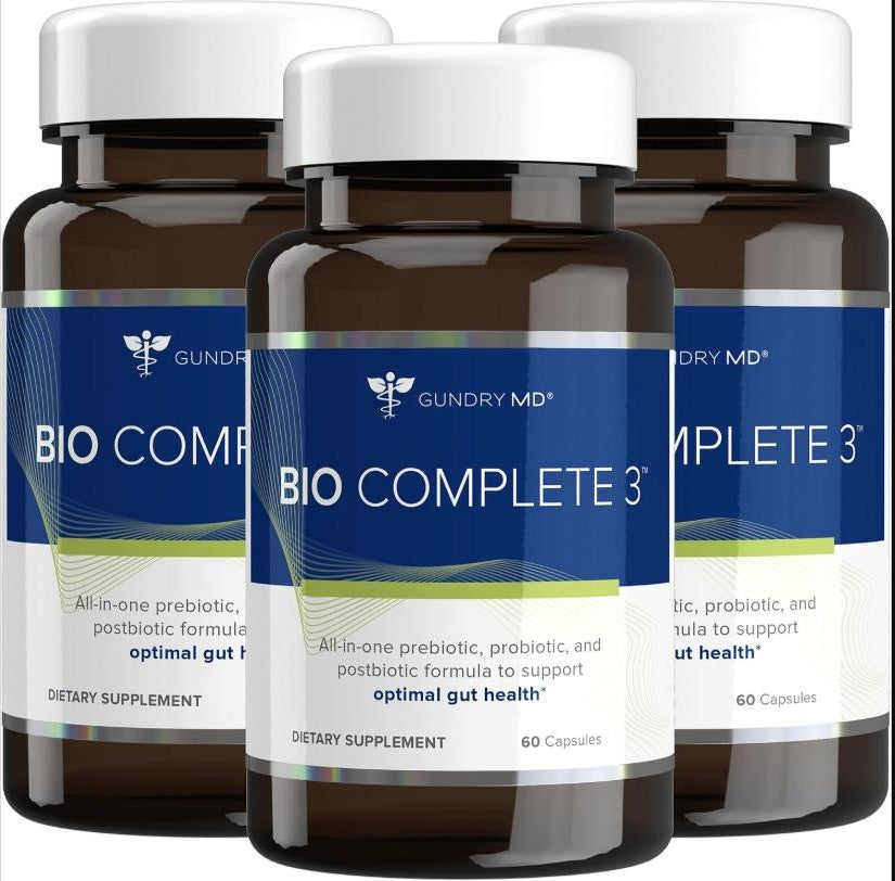 Gundry MD Bio Complete 3 - Prebiotic, Probiotic & Postbiotic (90 Servings)